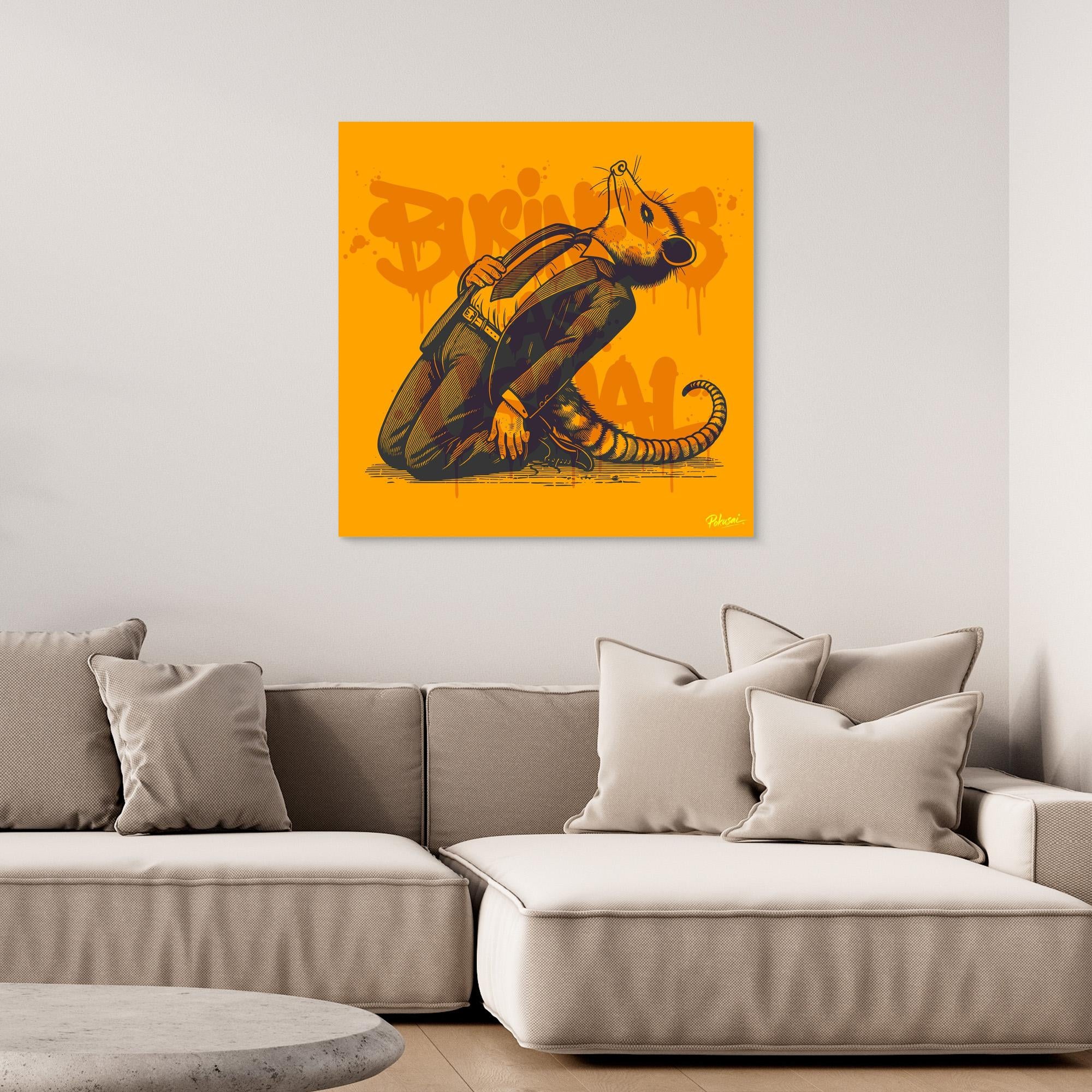 Business as Usual (Color Version #1)